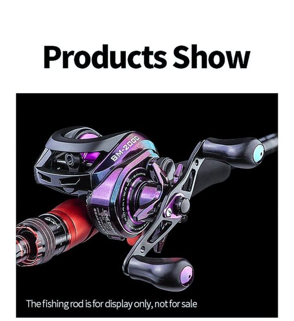 New Baitcasting Reel For Saltwater Reel Casting Carp Fishing - Image 2