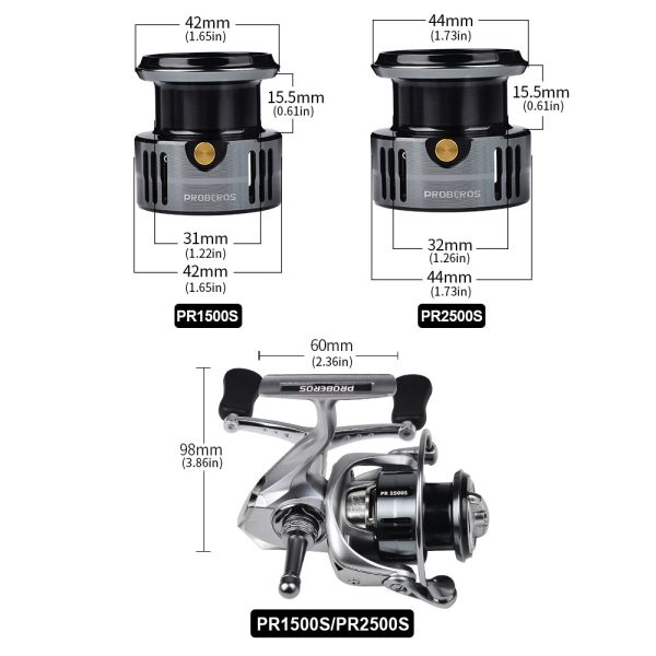 FISHINGHUB-Fishing Reel With Balance Bar Double Handle Spinning Wheel - Image 5
