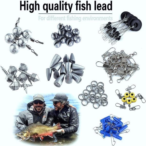343pcs Fishing Accessories Kit - Image 4