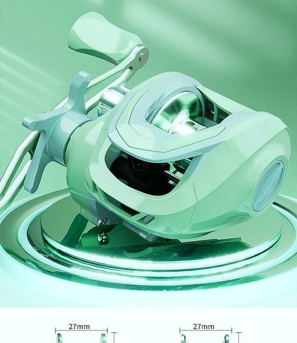 Saltwater Baitcasting Reel - Lightweight Spool - Image 7