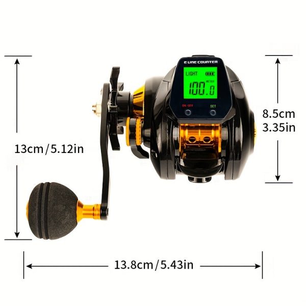 Boat Master- Casting Reel 7.2:1 Gear Ratio, Magnetic Brake System - Image 7