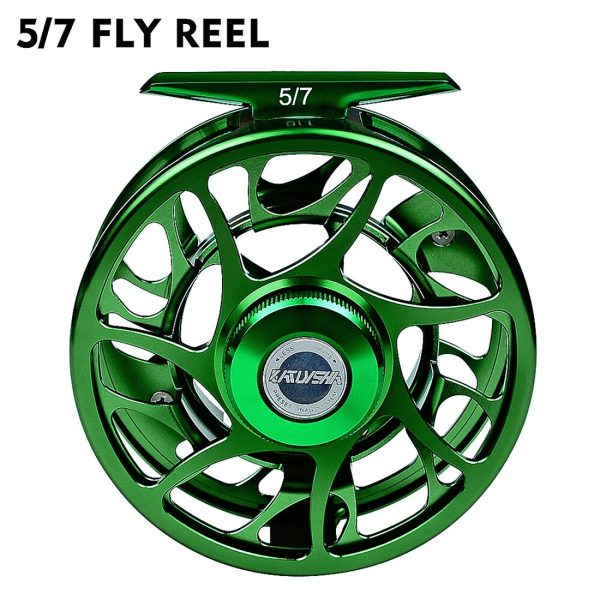 3+1 BB Fly Fishing Wheel  CNC Machine Cut Large Arbor Die Casting Aluminum - Image 10