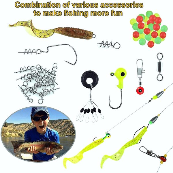 187pcs Fishing Accessories Kit - Image 6