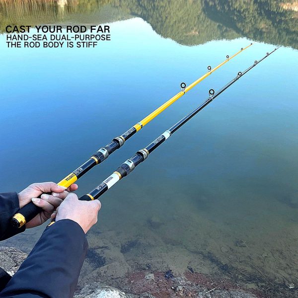 2.1M -3.6M  Hard Carbon Fiber Telescopic Fishing Rod - Image 3
