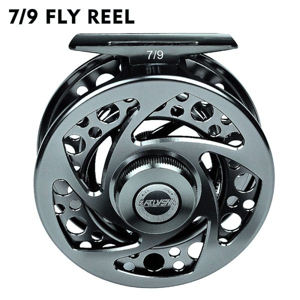 Fly Fishing Reel 5/7-7/9-9/10 WT Aluminum CNC Machine Cut Large Arbor Die Casting - Image 12
