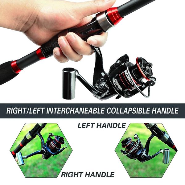 FISHINGHUB- 1.8m Telescopic Casting Fishing Combo Portable Ultralight Rod - Image 8