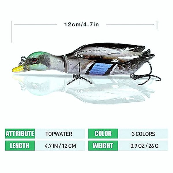 Topwater Duck Fishing Lure for Bass - Image 3