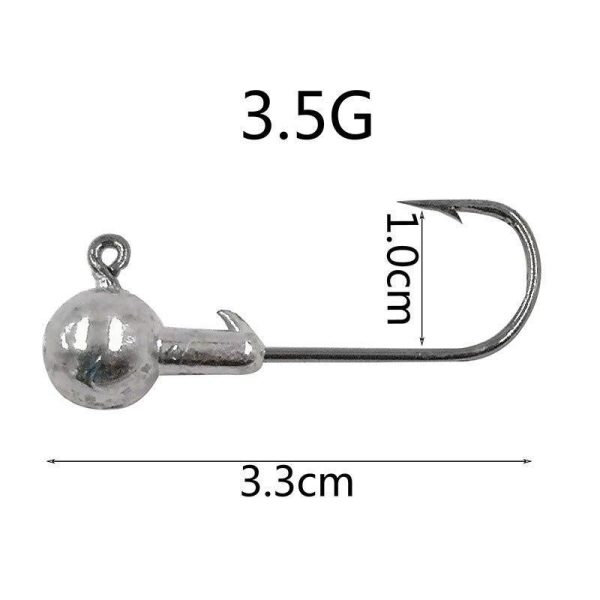 20 PSC/Lot Soft Fishing Hooks - Image 13