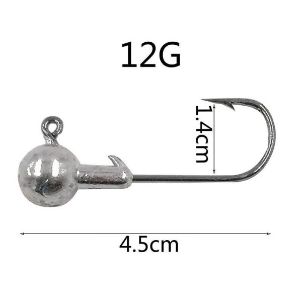 20 PSC/Lot Soft Fishing Hooks - Image 17