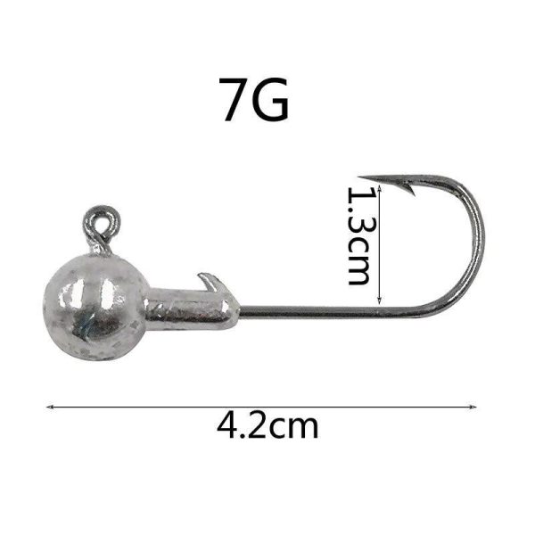 20 PSC/Lot Soft Fishing Hooks - Image 15