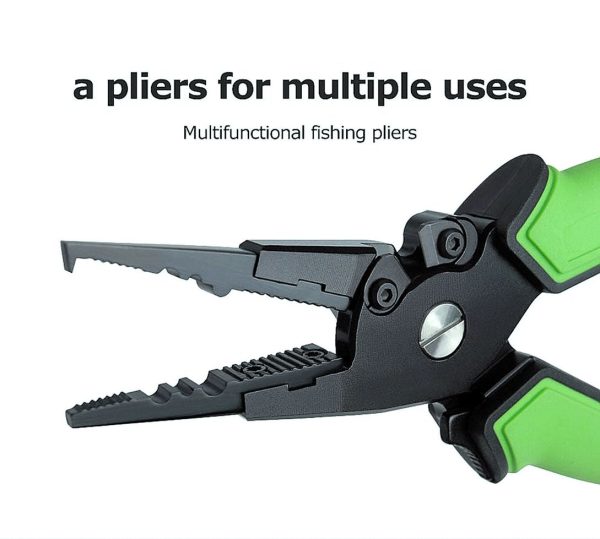 FISHINGHUB- Aluminum Alloy Fishing Pliers Grip Set Split Ring Cutters - Image 10