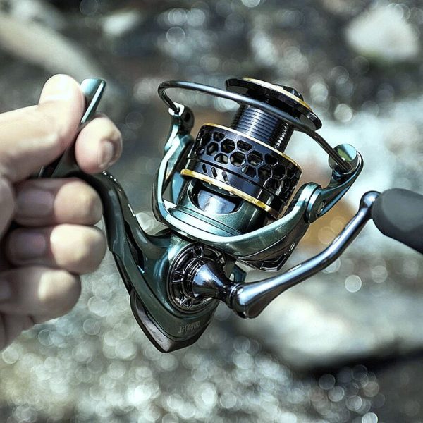 FISHINGHUB- Metal Deep Shallow Spool  Fishing Reels Coil Spinning Reel Fishing - Image 15