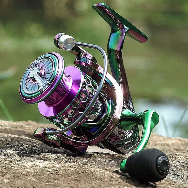 High Strength & Speed Multi-Color Fishing Reel - Image 10