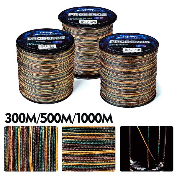 FISHINGHUB- 4 and 8 Strands Fishing Line 10LB-100LB PE Braided Line - Image 3