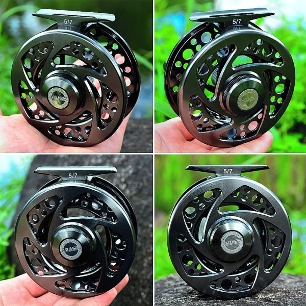 Fly Fishing Reel 5/7-7/9-9/10 WT Aluminum CNC Machine Cut Large Arbor Die Casting - Image 9