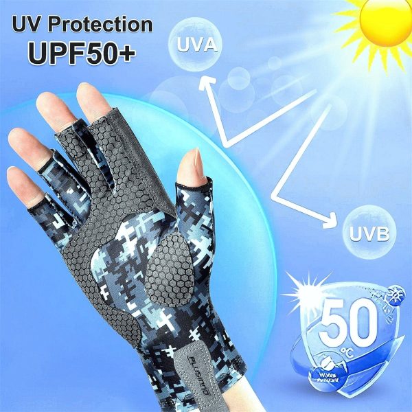 Seibertron SPSG2 Sun Protection fishing gloves - Image 4