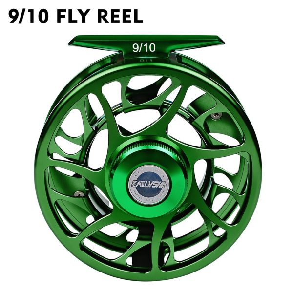 3+1 BB Fly Fishing Wheel  CNC Machine Cut Large Arbor Die Casting Aluminum - Image 14