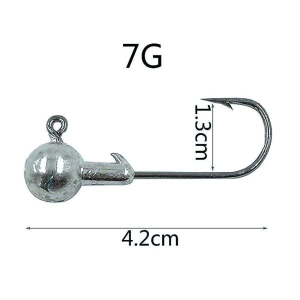 20 PSC/Lot Soft Fishing Hooks - Image 7