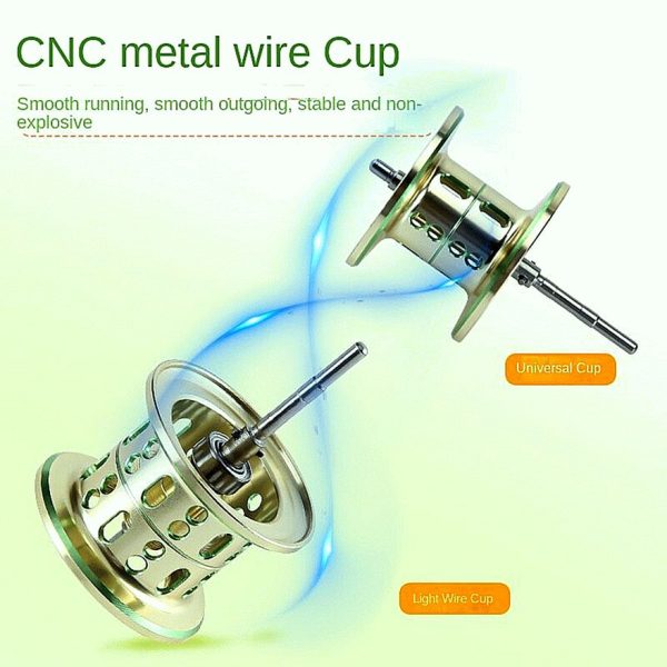 Full Metal Wheel with Micro-object Casting Reel - Image 3