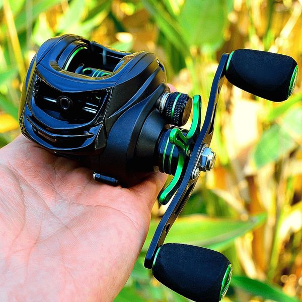 FISHINGHUB-Baitcast Reel 7.2:1 Fishing 3+1 Ball Bearings - Image 13