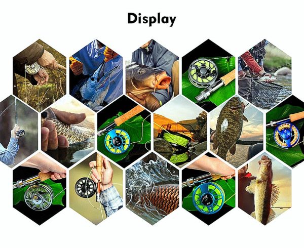 Fly Fishing Reel 5/7-7/9-9/10 WT Aluminum CNC Machine Cut Large Arbor Die Casting - Image 10