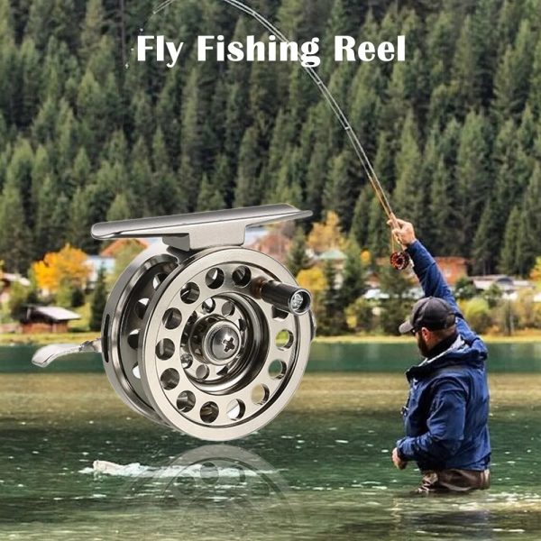Fly Fishing Reel Aluminum Alloy Smooth Ice Fishing Reels - Image 4