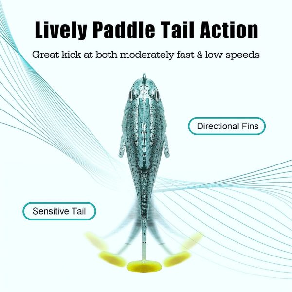 Paddle Tail Swimbait Weedless Fishing Lure for Bass - Image 4