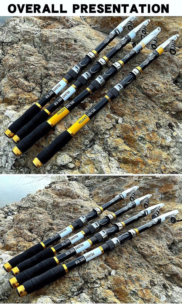 2.1M -3.6M  Hard Carbon Fiber Telescopic Fishing Rod - Image 7