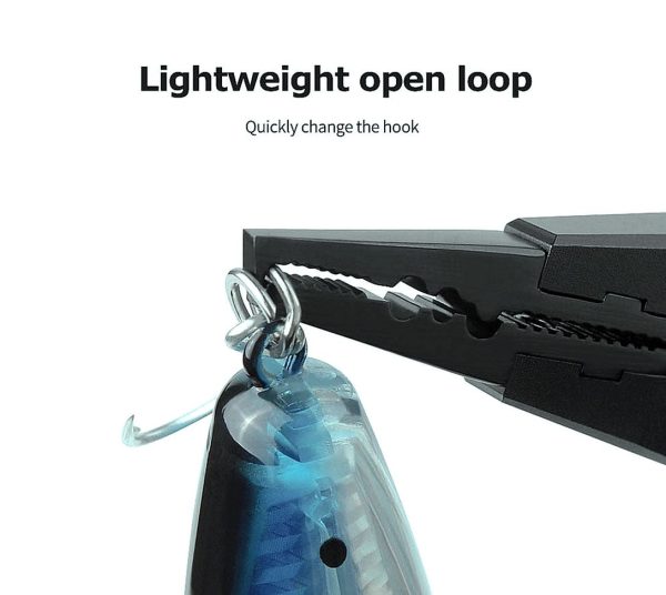 FISHINGHUB- Aluminum Alloy Fishing Pliers Grip Set Split Ring Cutters - Image 12