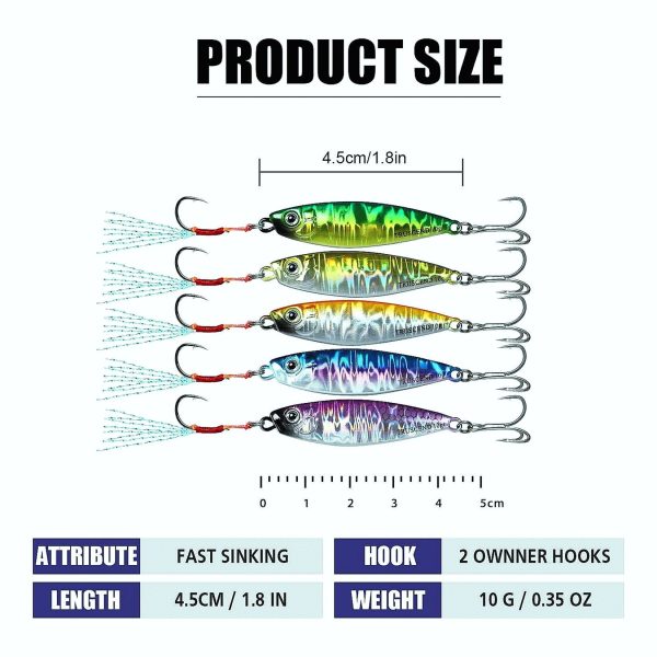 Jigging Fishing Spoon Bass Fishing Lure - Image 10