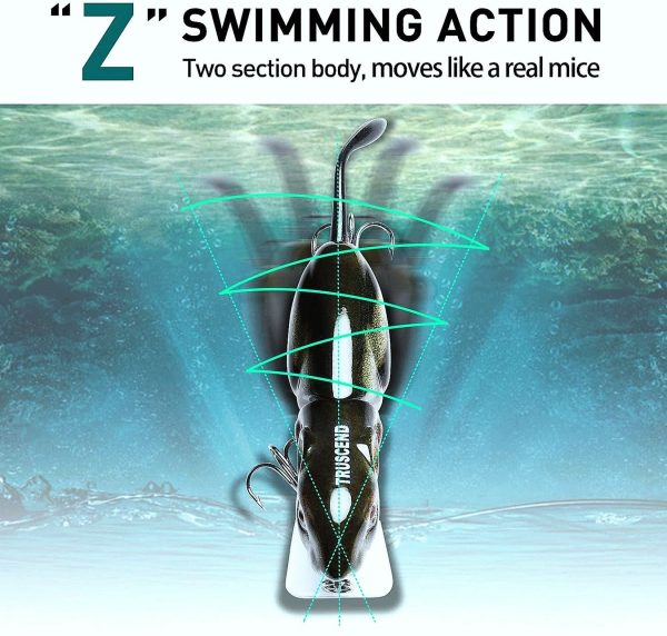 Topwater Rat Fishing Lure for Bass - Image 4