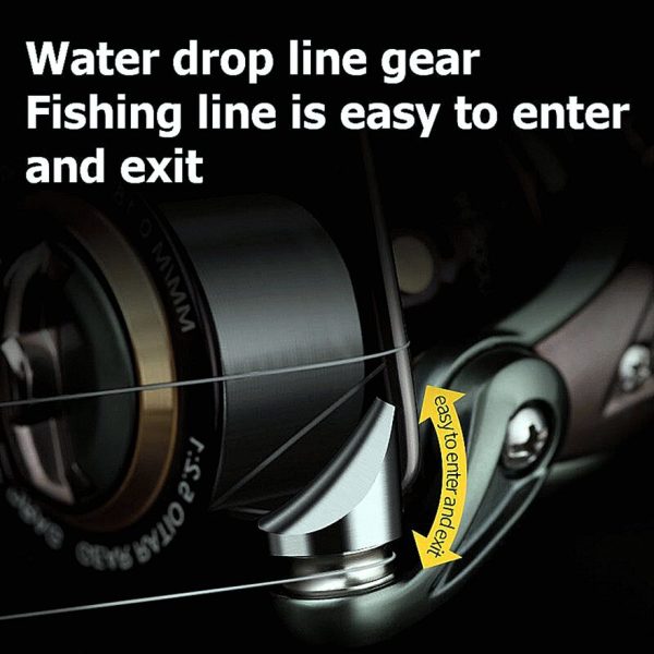 FISHINGHUB- Metal Deep Shallow Spool  Fishing Reels Coil Spinning Reel Fishing - Image 4