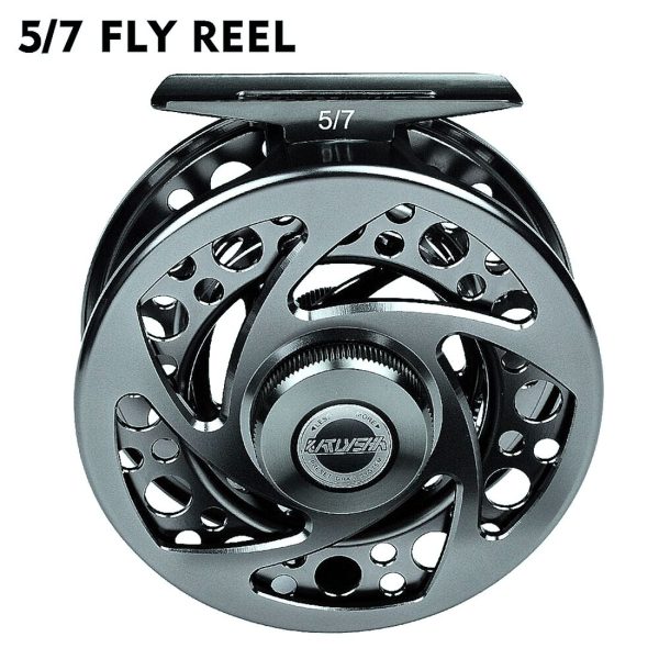 Fly Fishing Reel 5/7-7/9-9/10 WT Aluminum CNC Machine Cut Large Arbor Die Casting - Image 11