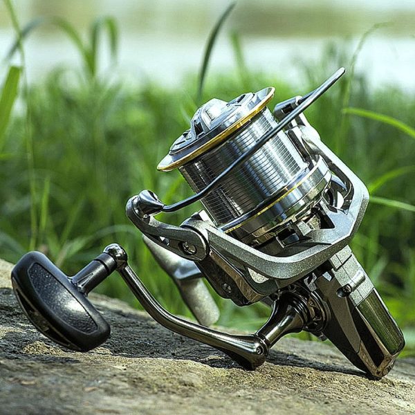 FISHINGHUB Big Fishing Reel  Spinning Reel Drag  Powerful Reel - Image 13