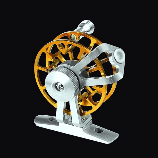 FISHINGHUB- Metal Fishing Reel Portable Ultralight Fishing Raft Reel - Image 12
