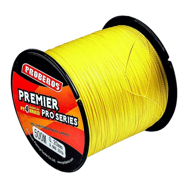 FISHINGHUB- 4 stand Multifilament PE Line Braided Fishing Line - Image 2