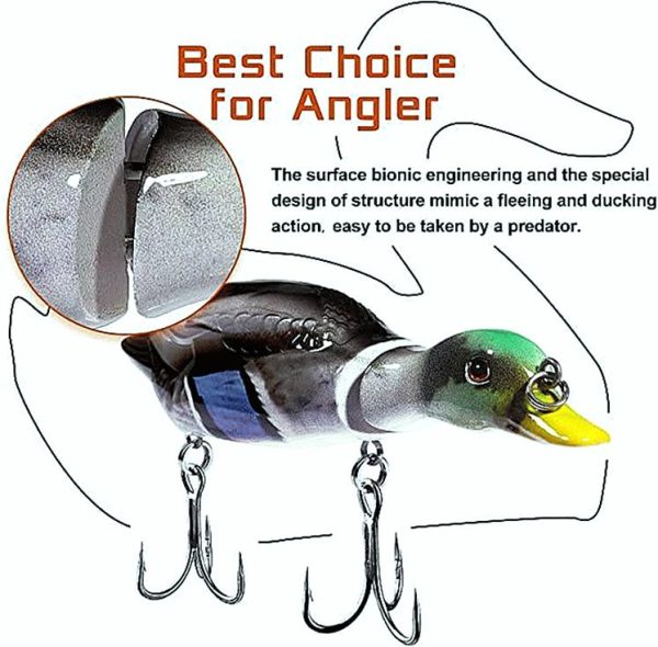 Topwater Duck Fishing Lure for Bass - Image 4