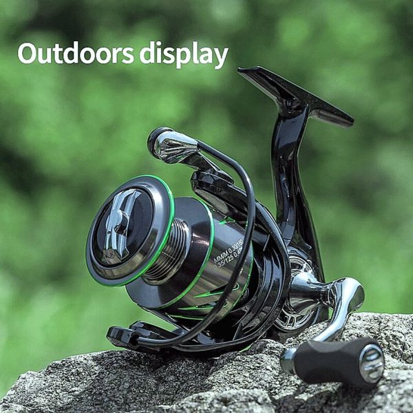FISHINGHUB-  Fishing Reel Spinning Reel Powerful Brake System Oblique Metal Spool Reel - Image 7