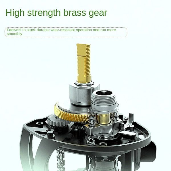Full Metal Wheel with Micro-object Casting Reel - Image 5