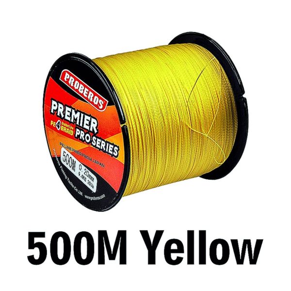 FISHINGHUB- 4 stand Multifilament PE Line Braided Fishing Line - Image 15