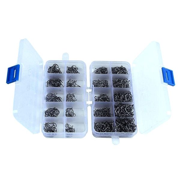 100-600pcs/Box Fishing Hooks - Image 5