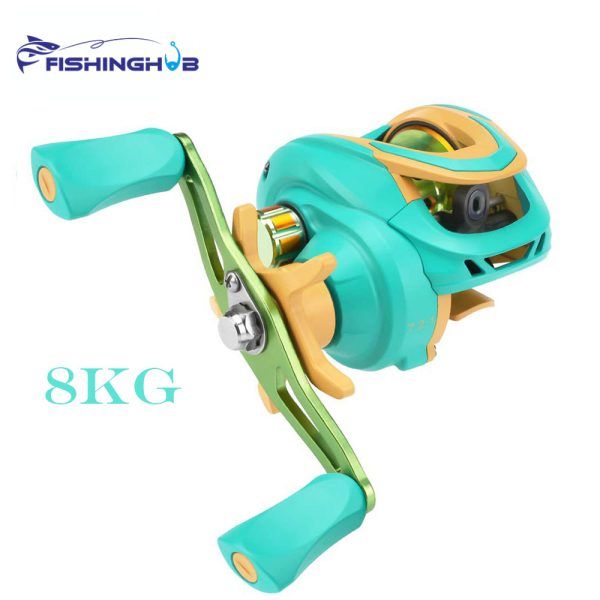 High-Performance 8KG Magnetic Brake Fishing Reel - Image 2
