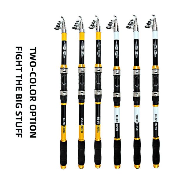 2.1M -3.6M  Hard Carbon Fiber Telescopic Fishing Rod - Image 4