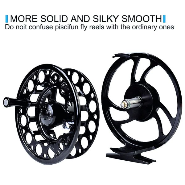 Large Arbor Fly Fishing Reel -CNC Machined Die Casting Aluminum for 5/7, 7/9, 9/10 WT. - Image 4