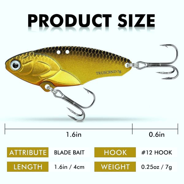 Vibe Lure Blade Bait Metal Fishing Lure - Image 5