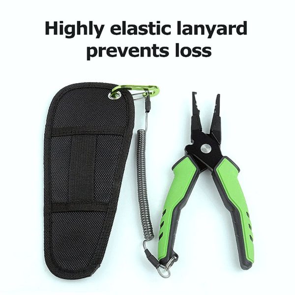 FISHINGHUB- Aluminum Alloy Fishing Pliers Grip Set Split Ring Cutters - Image 4
