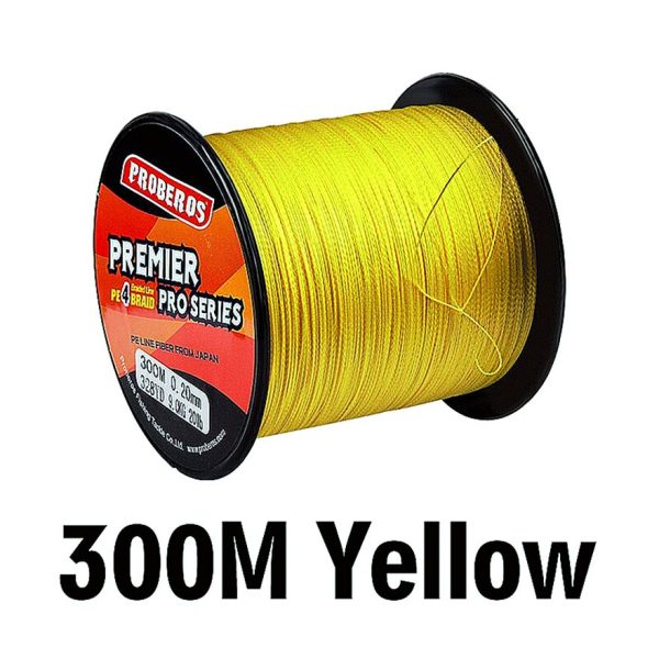 FISHINGHUB- 4 stand Multifilament PE Line Braided Fishing Line - Image 11