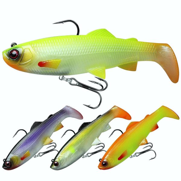 Paddle Tail Shad Swimbait Fishing Lure for Bass - Image 3