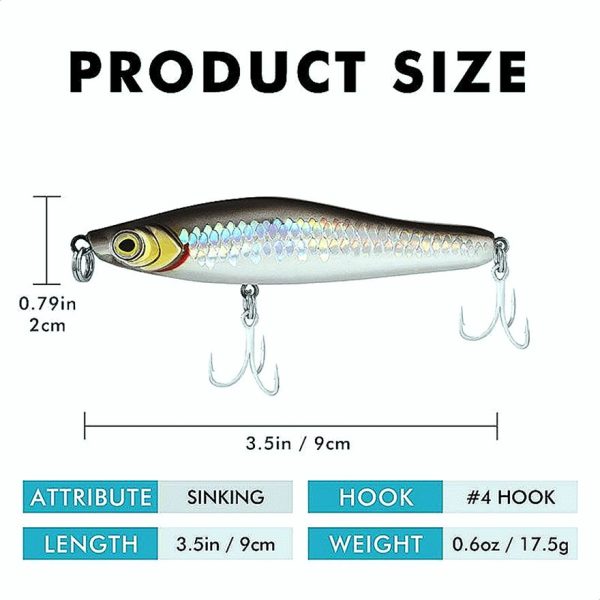 Sinking Pencil Lure - Image 4