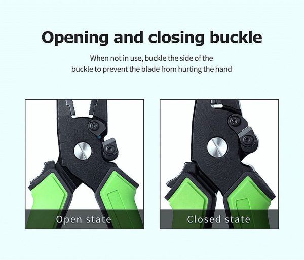 FISHINGHUB- Aluminum Alloy Fishing Pliers Grip Set Split Ring Cutters - Image 15